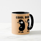 Cool Beans Funny Coffee Mok (Voorkant rechts)
