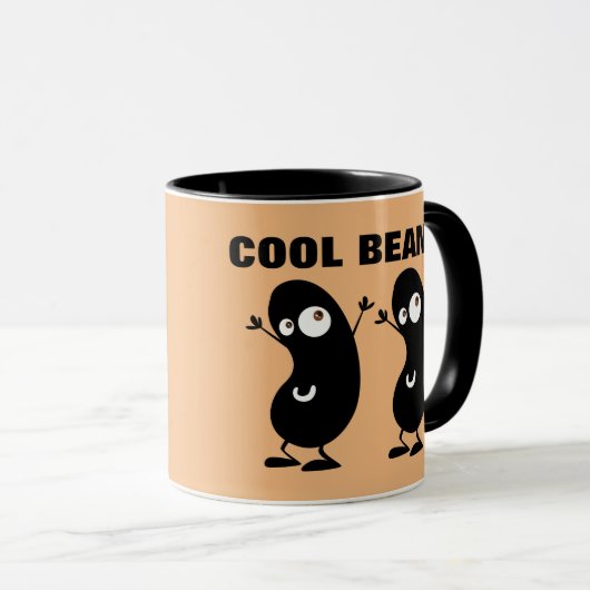 Cool Beans Funny Coffee Mok (Voorkant rechts)