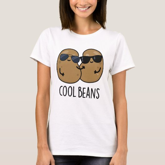 Cool Beans Funny Veggie Legume Pun T-shirt (Voorkant)