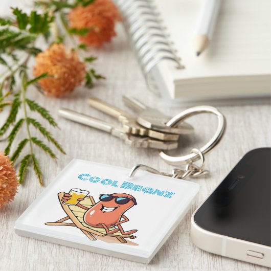 Cool Beanz Bakboon Sleutelhanger (Voorkant Rechts)