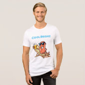 Cool Beanz Baked Bean  Tri-Blend Shirt (Voorkant volledig)