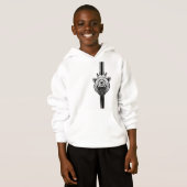Cool Bear Graphic Boys Hoodie (Voorkant volledig)