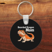 Cool Bearded Dragon Art For Women Girls Bearded Dr Sleutelhanger (Voorkant)