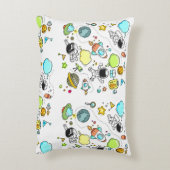 Cool beautiful space astronaut  accent kussen (Achterkant (Verticaal))