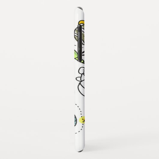 Cool beautiful space astronaut  Case-Mate iPhone case (Achterkant/links)