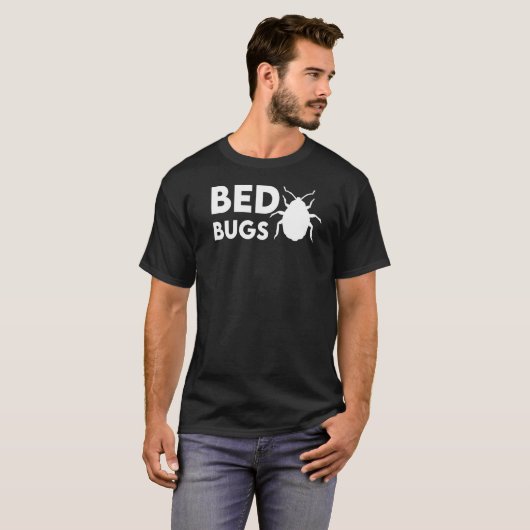 Cool Bed Bugs Parasite Hunter T-shirt (Voorkant volledig)