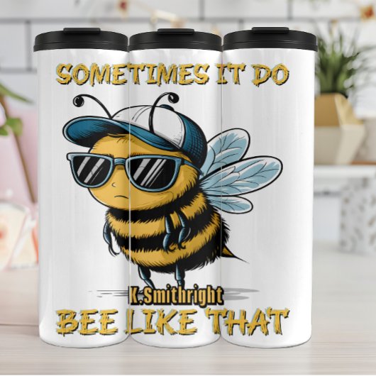 Cool Bee doet het soms Thermosbeker