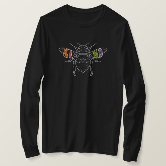 Cool Bee Kind Graphic Design T shirt (Design voorkant)