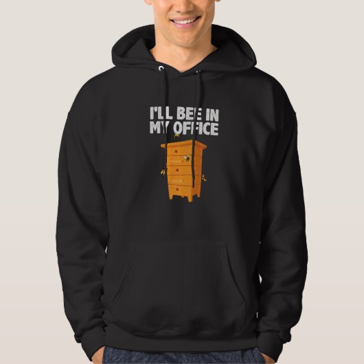 Cool Beekeeper Men Women Beekeeping Bee Honeybee Hoodie (Voorkant)