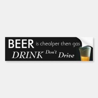 COOL BEER BUMPERSTICKER