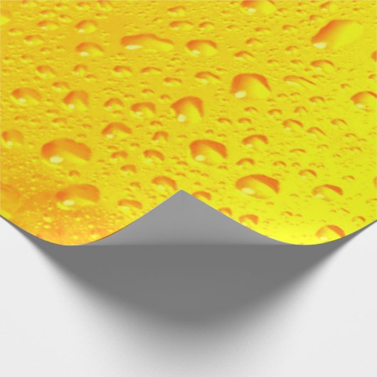 Cool Beer Drops Cadeaupapier (Hoek)