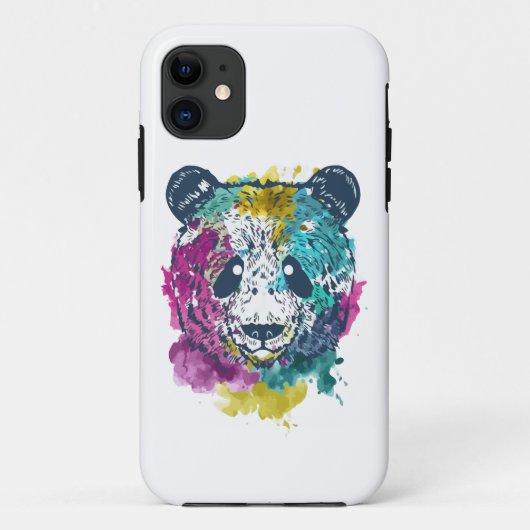 Cool Beer Gift, Funny Panda Case-Mate iPhone Case (Achterkant)