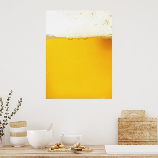 Cool Beer Poster (Keuken)
