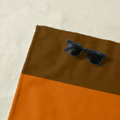 Cool Beer Pride Flag Strandlaken (In situ)