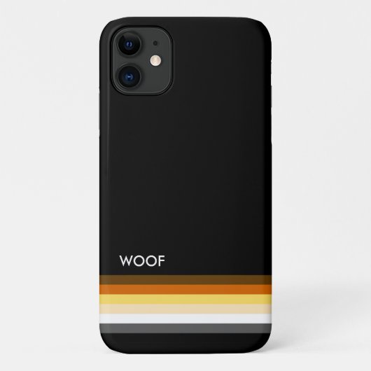 Cool Beer Pride Flag woof Case-Mate iPhone Case (Achterkant)