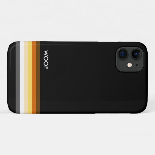 Cool Beer Pride Flag woof Case-Mate iPhone Case (Achterkant (horizontaal))