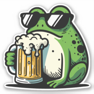 Cool Beer Sticker