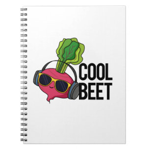 Cool Beet Funny Food Beet Pun  Notitieboek