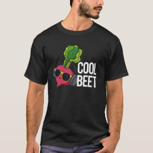 Cool Beet Grappig Veggie Pun Dark BG T-shirt