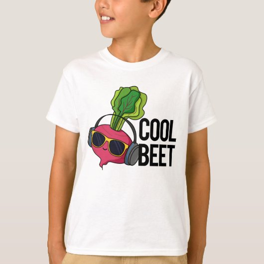 Cool Beet Grappige Veggie Pun T-shirt (Voorkant)