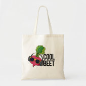 Cool Beet Grappige Veggie Pun Tote Bag (Voorkant)