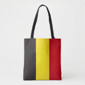 Cool Belgium Flag Mode Tote Bag (Voorkant)