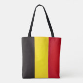 Cool Belgium Flag Mode Tote Bag (Achterkant)