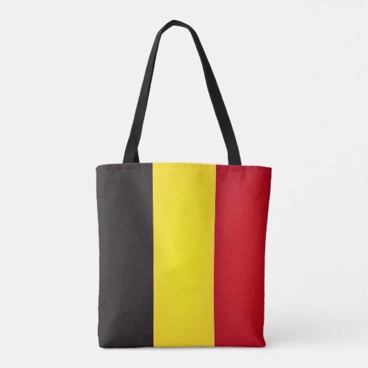 Cool Belgium Flag Mode Tote Bag (Achterkant)