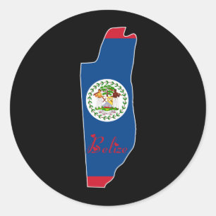 Cool Belize Ronde Sticker