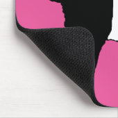 Cool Belted Galloway Cattle Rare Koe Beltie Steer Muismat (Hoek)