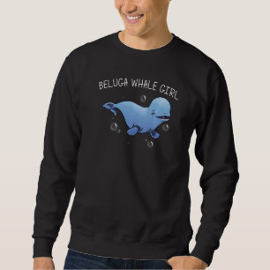 Cool Belugawalvis Voor Meisjes Kinderen Orka Walvi Trui