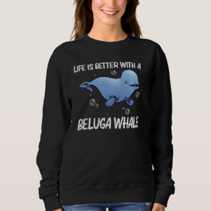 Cool Belugawind voor mannen vrouwen Orca walvissen Trui