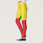 Cool Benin Flag Mode Leggings (Links)