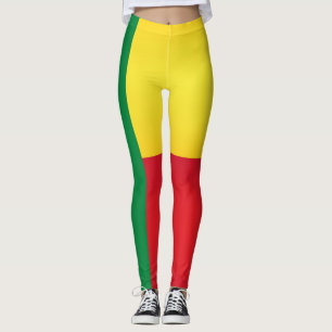 Cool Benin Flag Mode Leggings