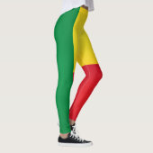 Cool Benin Flag Mode Leggings (Rechts)