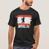 Cool Berlin Flag T-shirt (Voorkant)