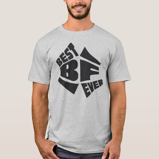 Cool best be ever graphic voor cool diy vriendje t-shirt (Voorkant)