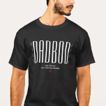 COOL BEST DAD BOD OOIT Funny Vaderdag T-shirt<br><div class="desc">Show de wereld hoeveel je liefhebt en waardeer de beste vader ooit met dit aanpasbare design. Geef uw vader een uniek en hilarisch cadeau op Vaderdag door de tekst aan te passen met uw eigen,  gepersonaliseerde "BESTE DAD BOD EVER"-berichten en de namen van zijn kinderen.</div>