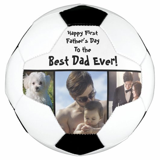Cool Best Pap Ever Photo Vaderdag Voetbal (Voorkant)