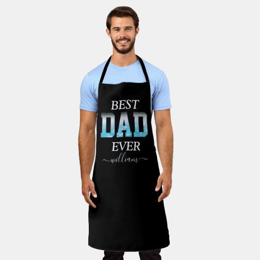 Cool Best Pap Ever Vaderdag Schort (Gedragen)