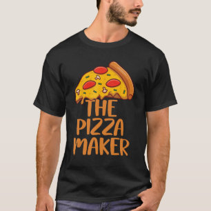 Cool Best Pizza Party Funny Pizza Maker Voor Manne T-shirt