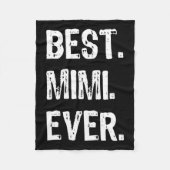 Cool Beste Mimi ooit Familie Grappig Fleece Deken (Voorkant)