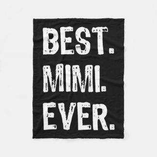Cool Beste Mimi ooit Familie Grappig Fleece Deken