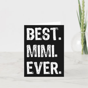 Cool Beste Mimi Ooit Familie Grappig  Kaart