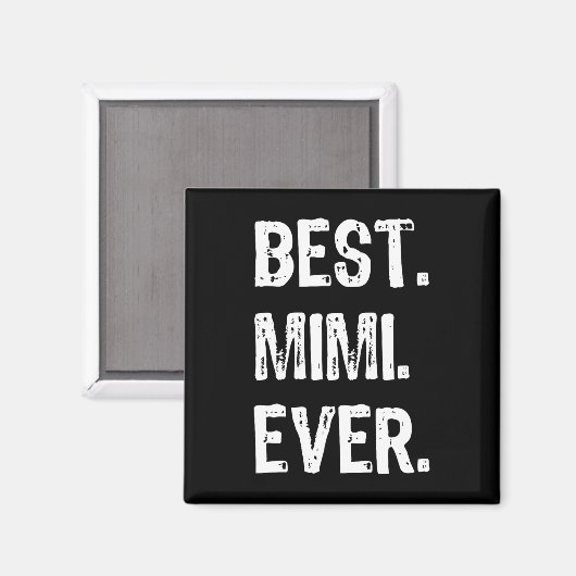 Cool Beste Mimi ooit Familie Grappig Magneet (Voorkant / Achterkant)