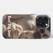 Cool Beste Papa Ooit iPhone Hoesje (Achterkant horizontaal)