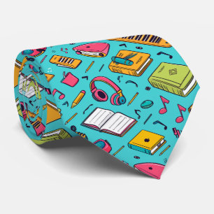 Cool betegeld School patroon Leraar Stropdas