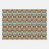 Cool betegeld Western feest Inpakpapier Vel (Voorkant)