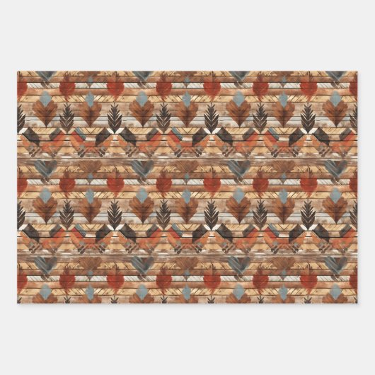 Cool betegeld Western feest Inpakpapier Vel (Voorkant 3)