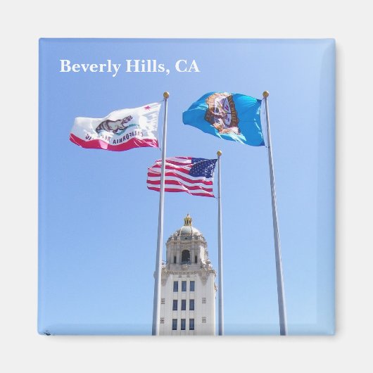 Cool Beverly Hills Magnet! Magneet (Voorkant)